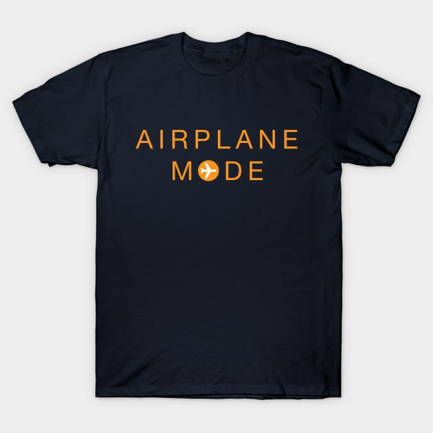 Airplane Mode T-Shirt by adcastaway